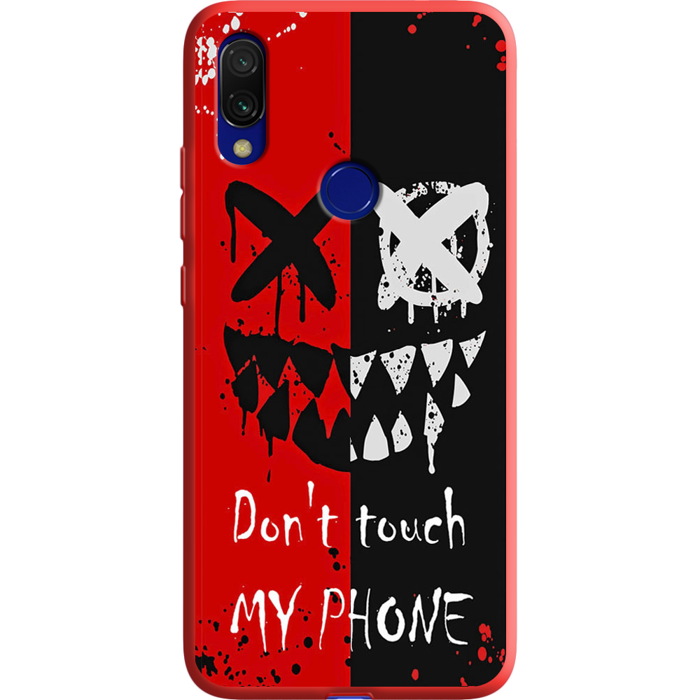 Чохол Boxface Xiaomi Redmi 7 Bad Smile Червоний силікон (36506-up2468-37060)