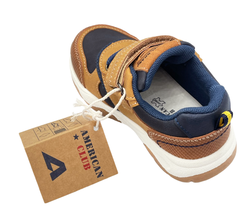 Кросівки для хлопчиків American Club XD133-24/23 р. 23 Коричневий - фото 3 Кросівки для хлопчиків American Club XD133-24/23 р. 23 Коричневий - фото 3