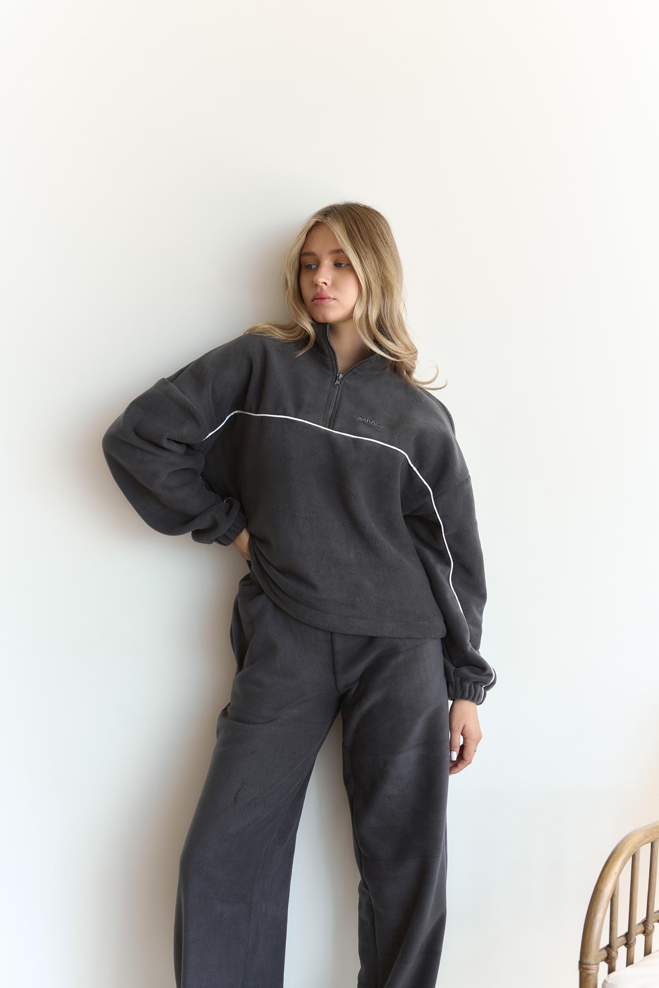 Костюм флісовий FLOW L/XL Графіт (10105LXL)