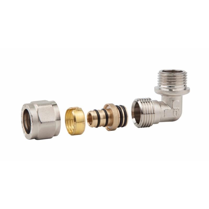 Уголок обжимной SD Forte 16х1/2" НР SF175W1615 (FRRS00022053)