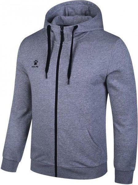 Олімпійка Kelme FLEECE з капюшоном M Сірий (7161WT1003.9221)