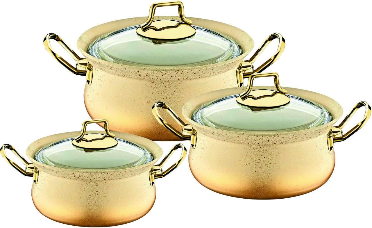 Набор посуды OMS Collection 3047 6 предметов Cream