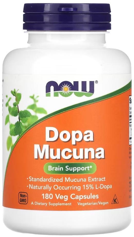 Добавка Now Foods Dopa Mucuna Мукуна жгучая Допа Мукуна 180 вегетарианских капсул Добавка Now Foods Dopa Mucuna Мукуна жгучая Допа Мукуна 180 вегетарианских капсул
