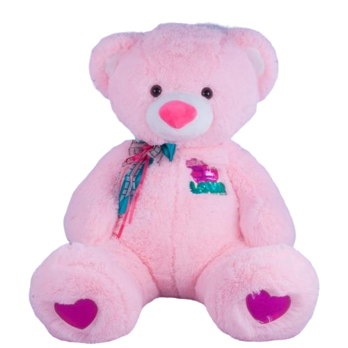 Мягкая игрушка Копица Медведь Бублик 2 80 см Розовый (21004-05)