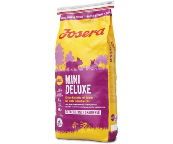 Корм для взрослых собак малых пород с чувствительным пищеварением Josera MiniDeluxe Mini/Sensitive 25/17 с ягненком беззерновой 10 кг