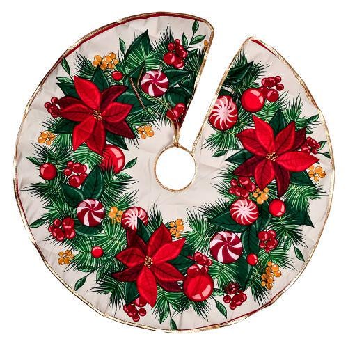 Килимок-спідниця під ялинку Stenson M50066 90 см (609967) Килимок-спідниця під ялинку Stenson M50066 90 см (609967)