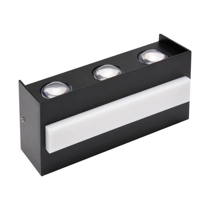 Светильник светодиодный фасадный HOROZ ELECTRIC Twist-12 Черный