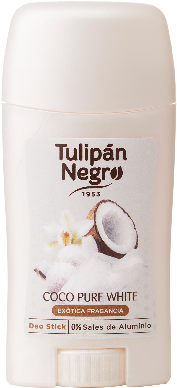 Дезодорант-стік Tulipan Negro Gourmand Білий кокос 50 мл (8410751031529)