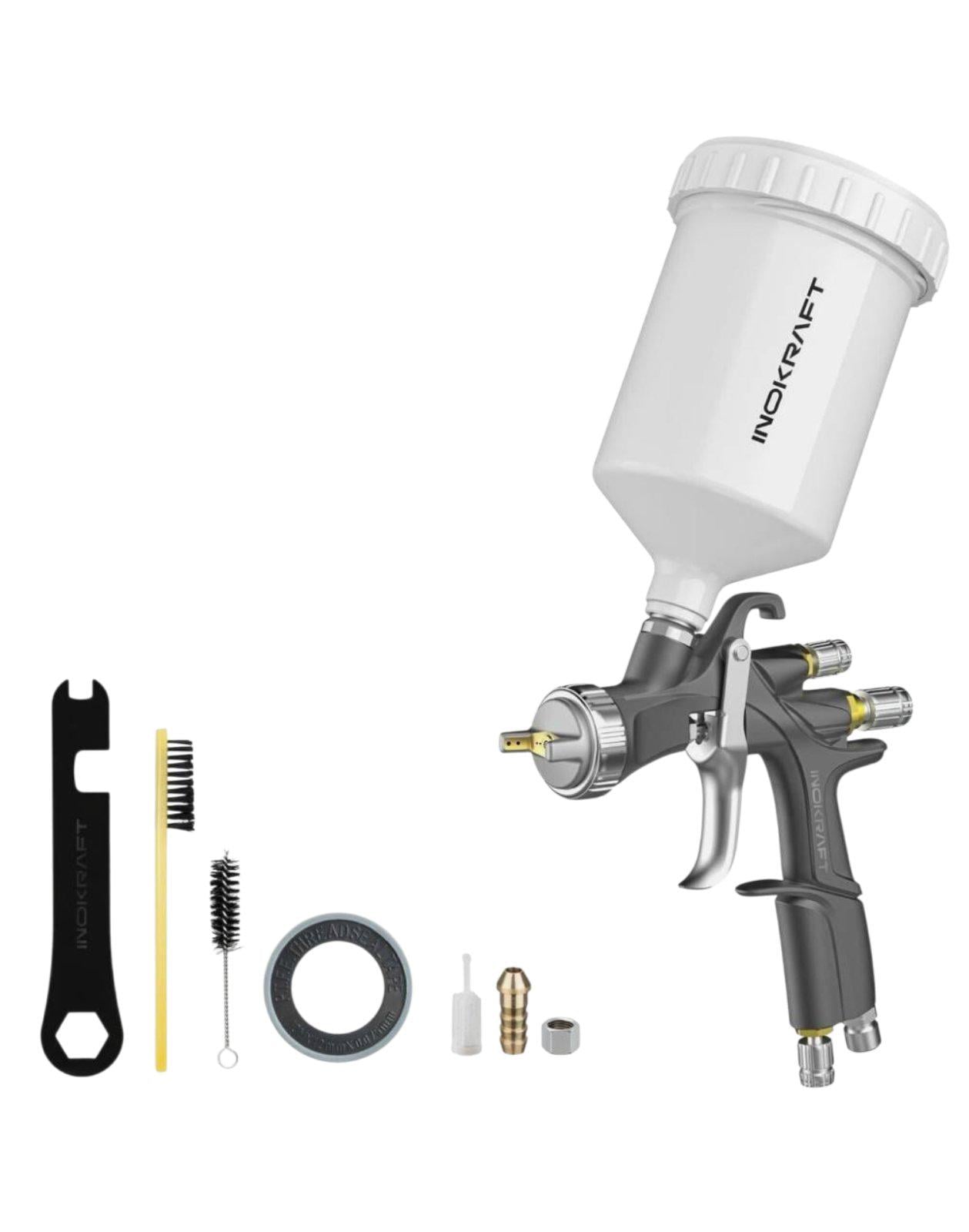 Краскопульт пневматический D1 LVLP Premium Kit