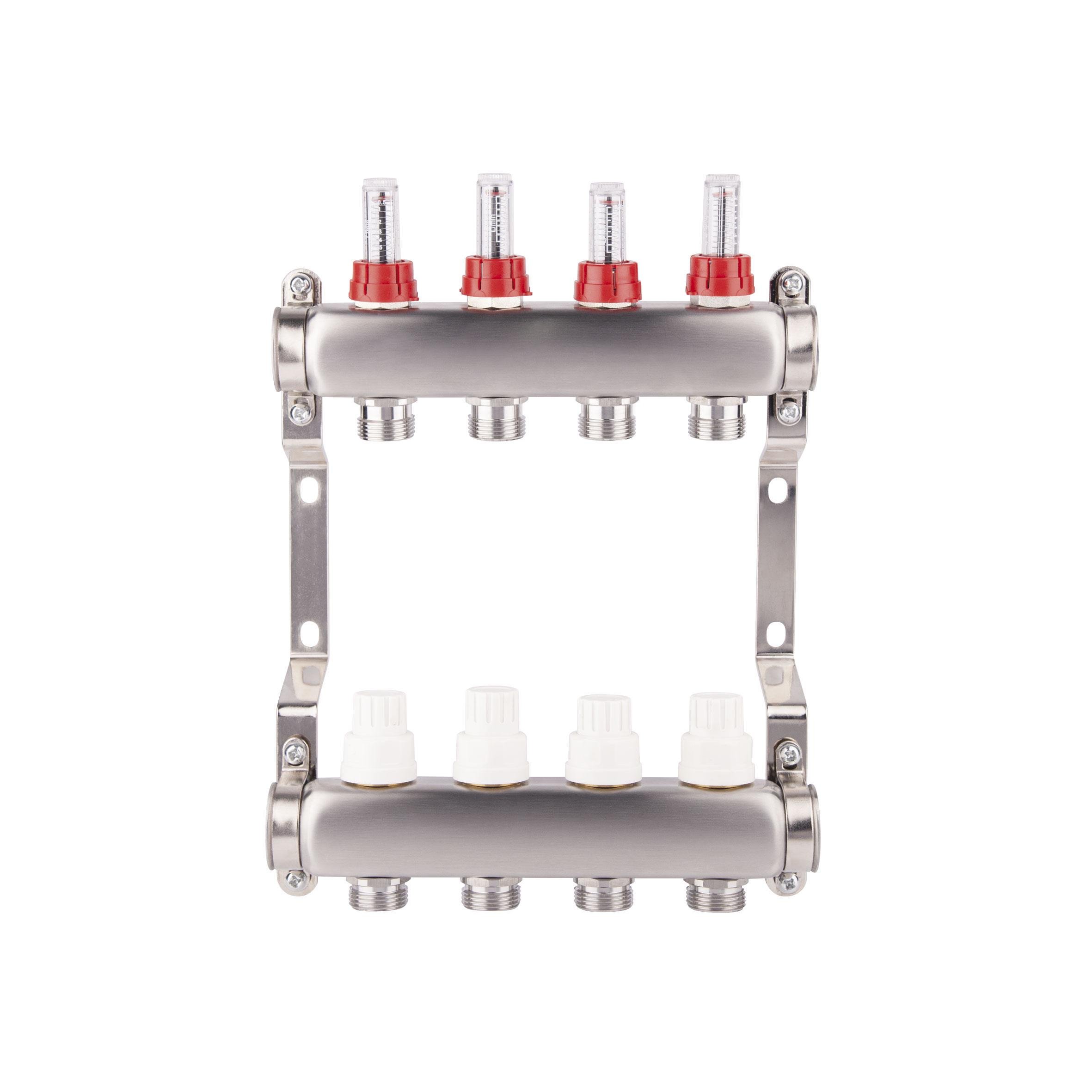 Коллектор SD Plus с расходомерами на 2 выхода 1" (24384161)