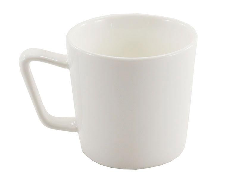 Кухоль порцеляновий TUDOR ГЛАДКА 180 мл Білий (TU0221)