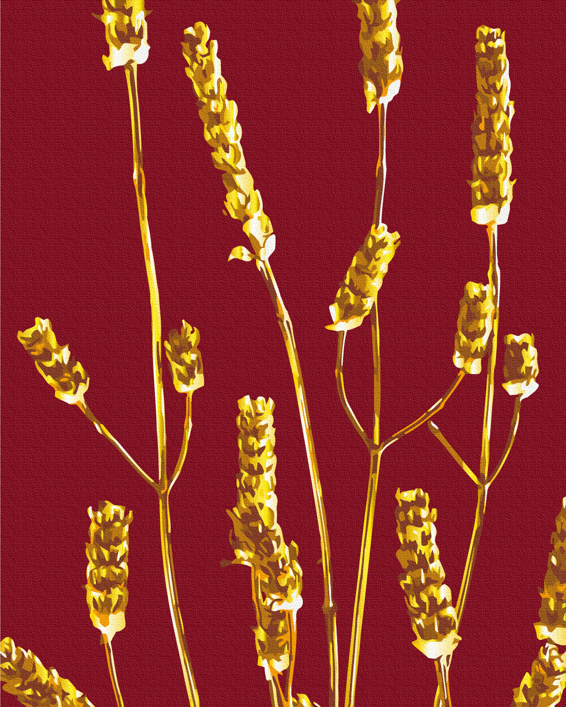 Картина по номерам Brushme Золотое растение 40x50 см (BS53993) Картина по номерам Brushme Золотое растение 40x50 см (BS53993)