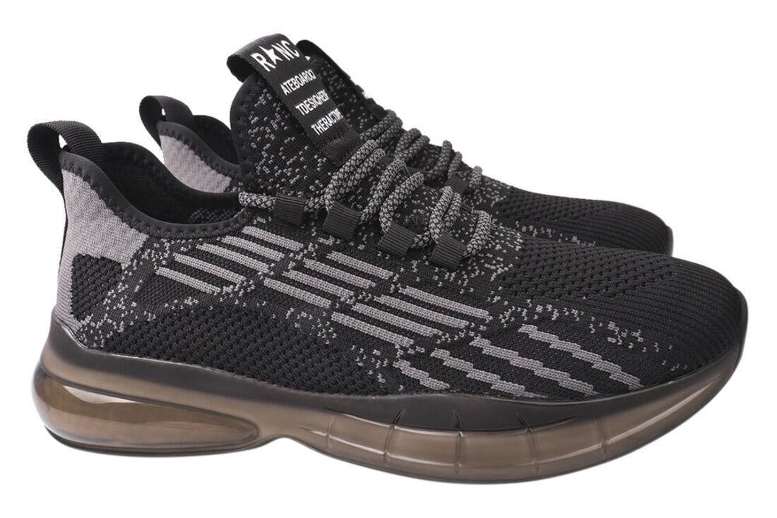 Кроссовки мужские Li Fexpert из текстиля на низком ходу на шнуровке р. 40 Черный (603-21DK) Кроссовки мужские Li Fexpert из текстиля на низком ходу на шнуровке р. 40 Черный (603-21DK)