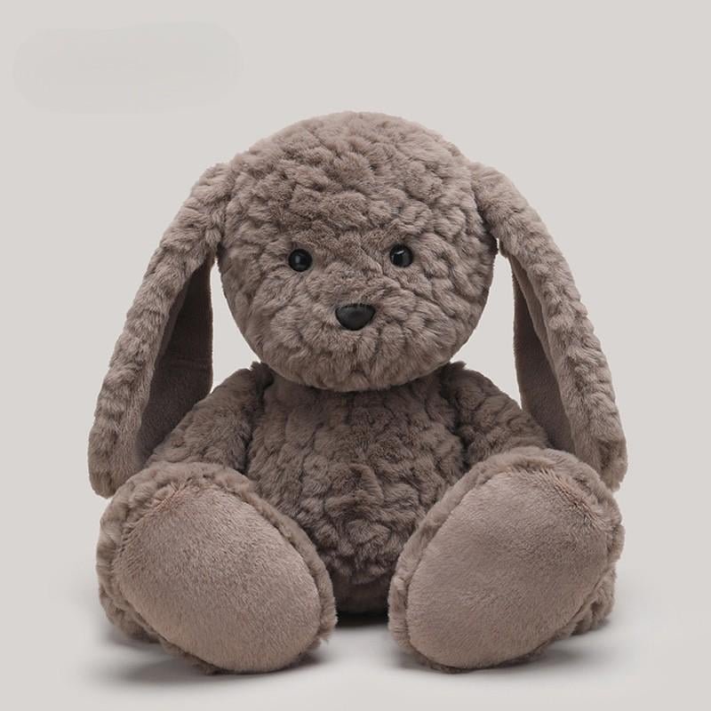 Іграшка м'яка Bobova Зайчик 40 см Коричневий