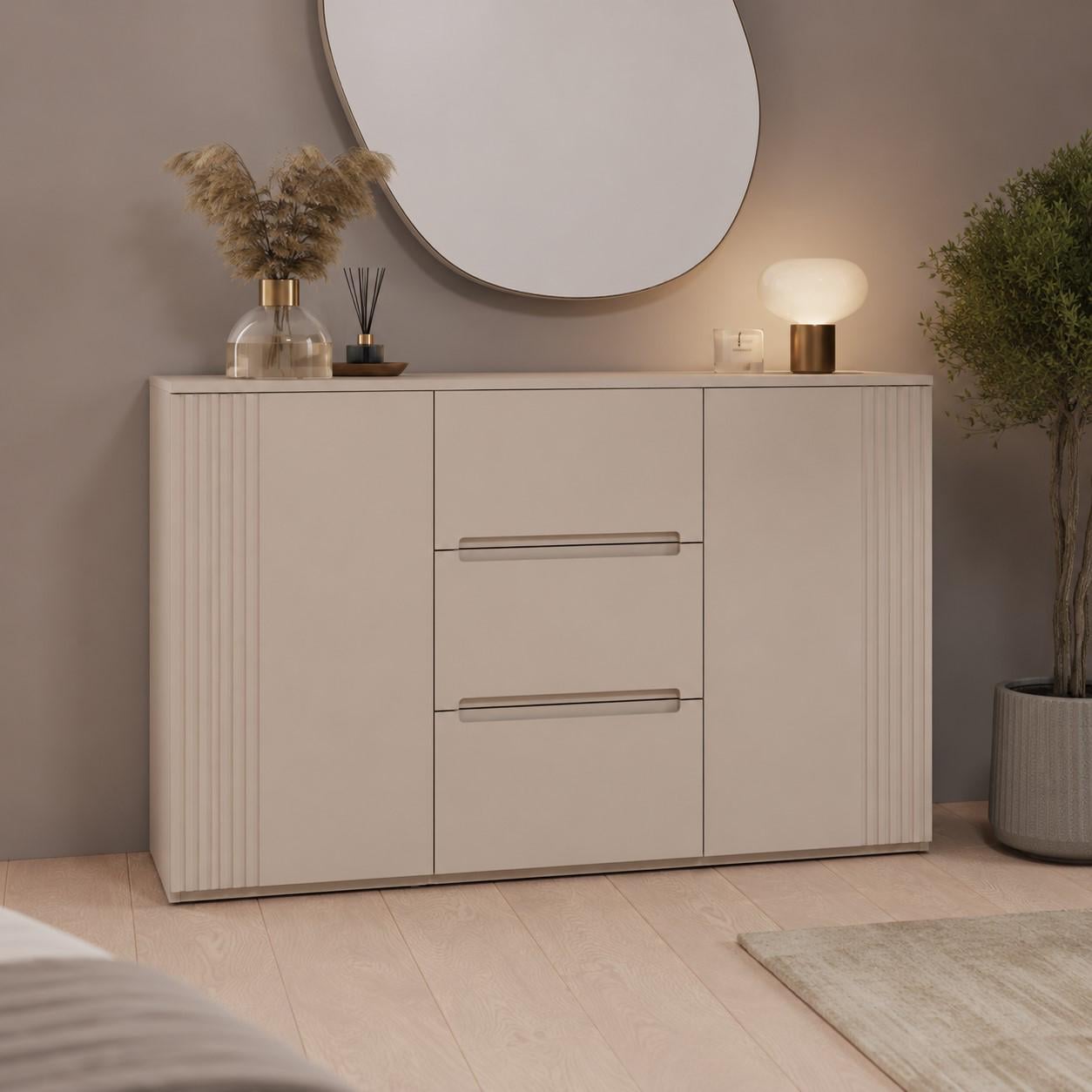 Комод Intarsio MELODY D 91х140 см Кашемир (37321739)