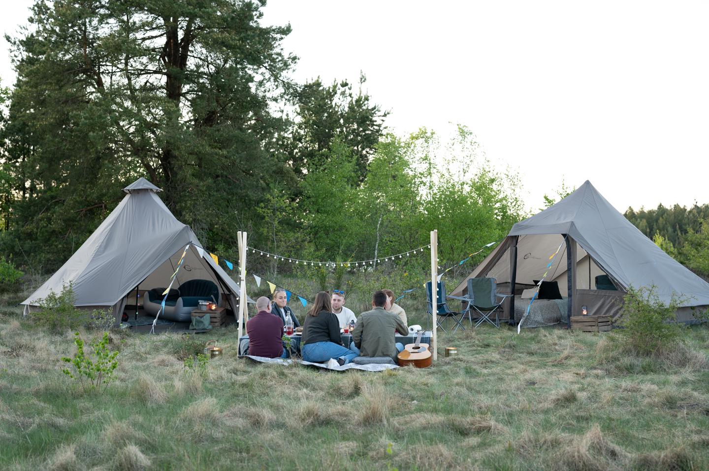 Намет десятимісний Easy Camp Moonlight Cabin Grey (120444) - фото 16