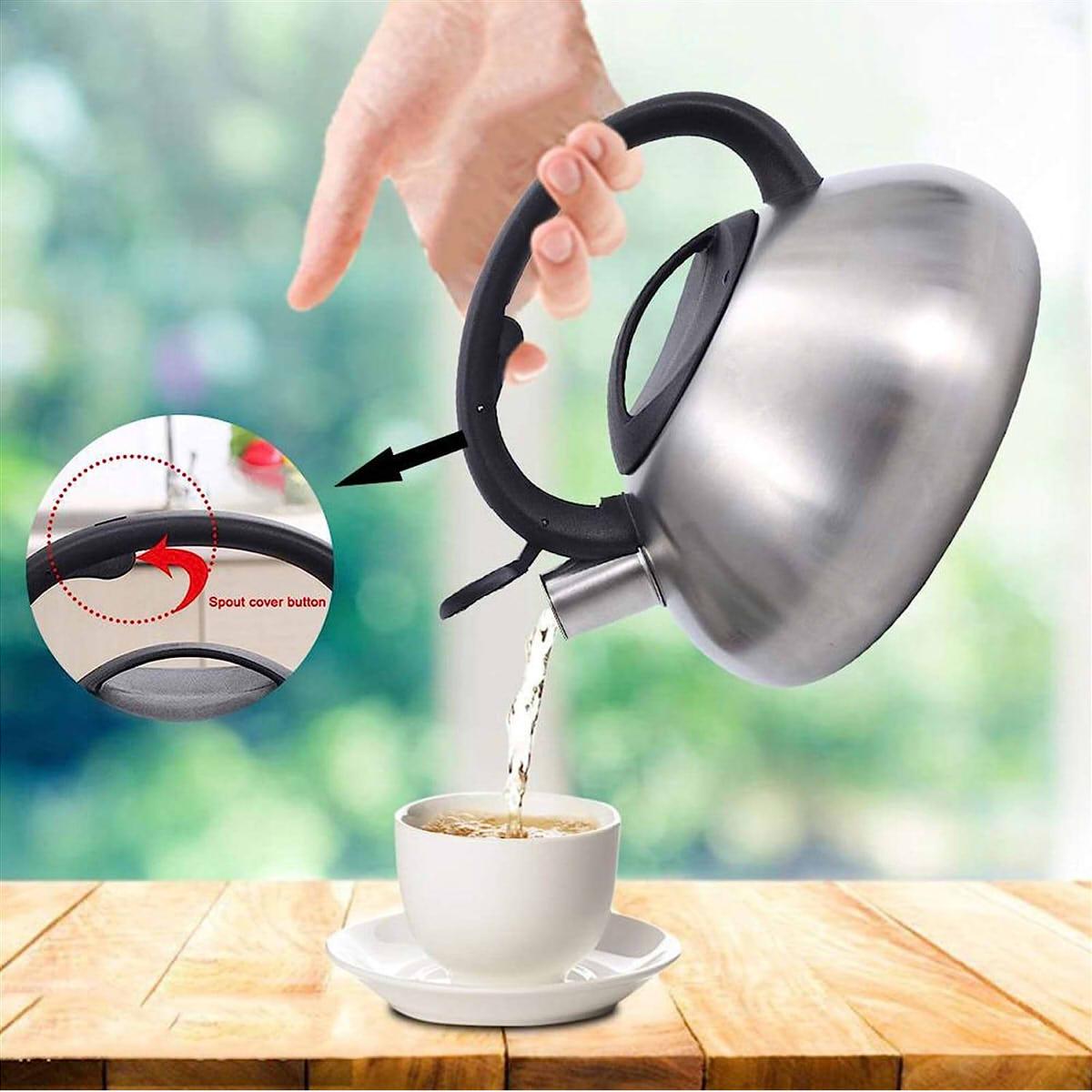 Чайник A-Plus со свистком 3,0 л (1317-WK) - фото 3 Чайник A-Plus со свистком 3,0 л (1317-WK) - фото 3