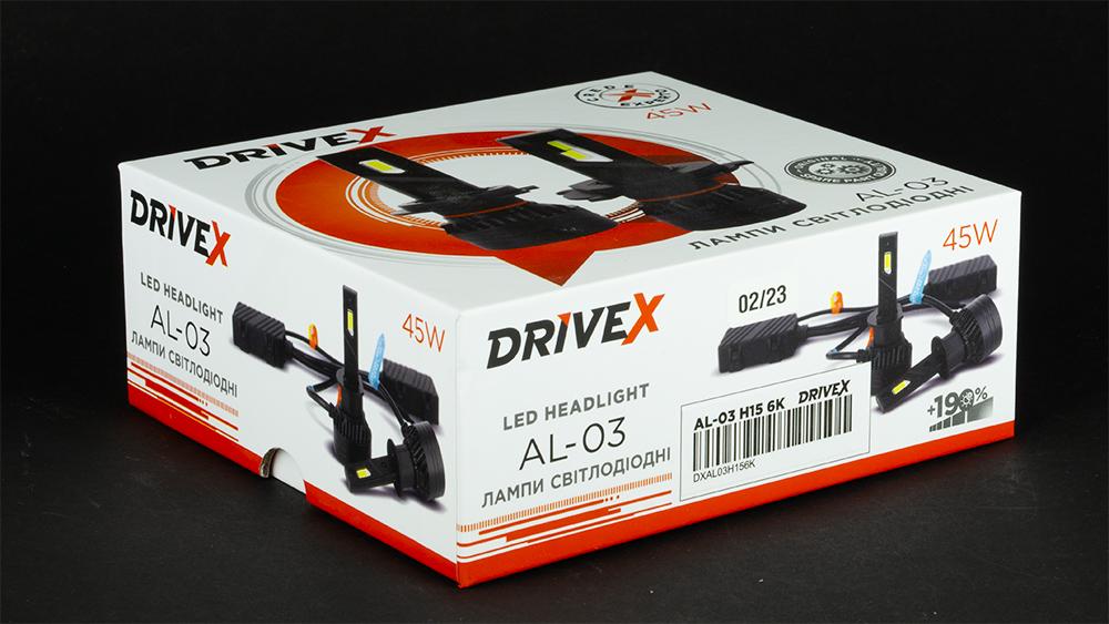 ᐉ Лампи LED автомобільні DriveX AL-03 HB3/9005 5000K LED 45W CAN