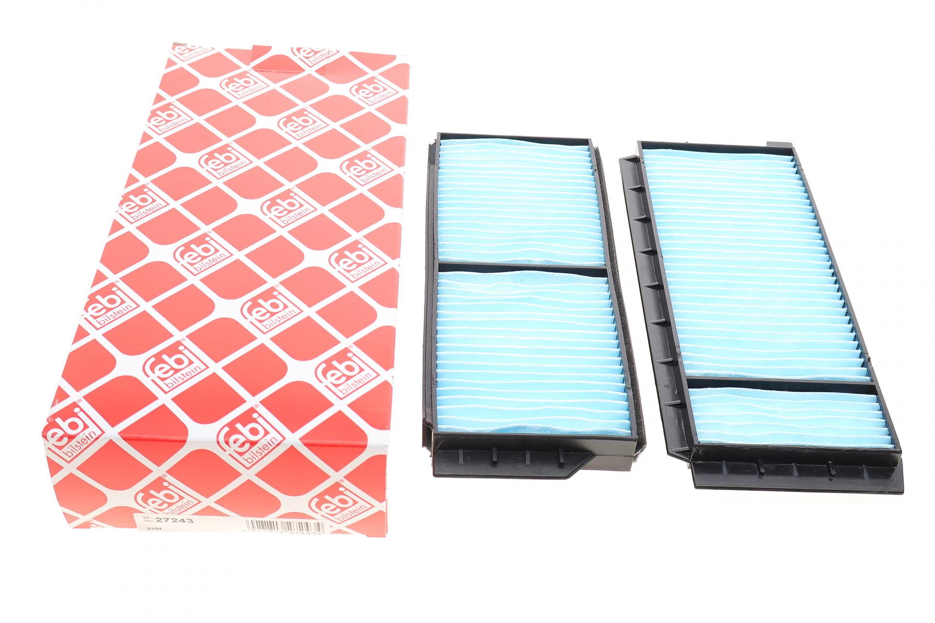 Фильтр салона FEBI BILSTEIN для Mazda 3/5 03- 2 шт. (27243)