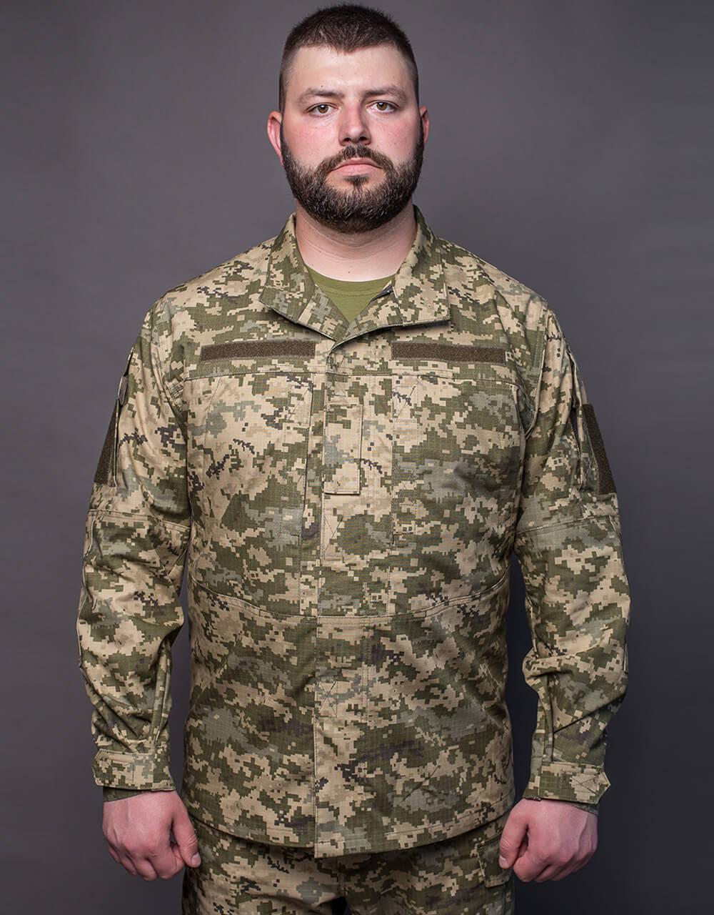 Костюм військовий польовий MILIGUS ЗСУ 4XL р. 64-66 ріп-стоп Камуфляжний піксель (12070658) - фото 4