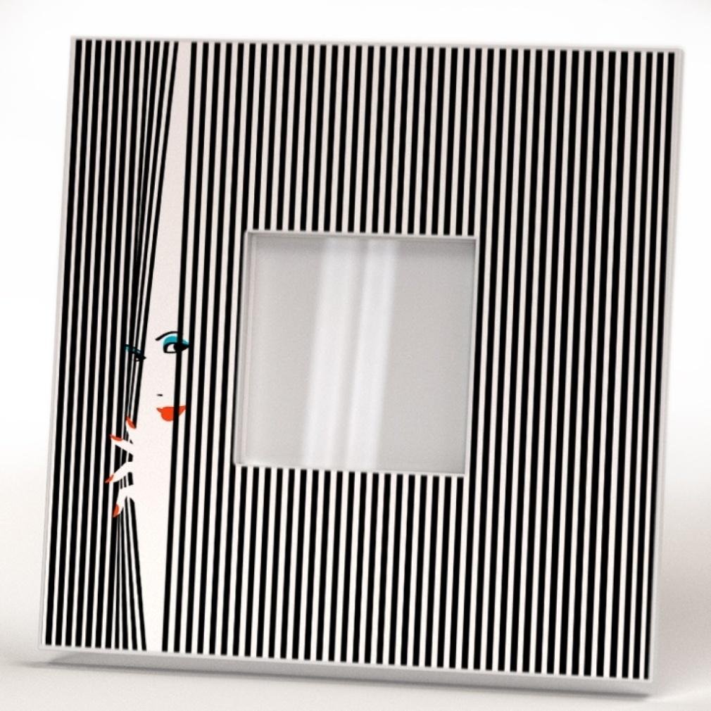 Дзеркало декоративне Жалюзі Абстракція стильна прикраса 260х260 мм (M00580) - фото 2 Дзеркало декоративне Жалюзі Абстракція стильна прикраса 260х260 мм (M00580) - фото 2