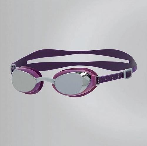 Очки для плавания женские Speedo AQUAPURE MIR GOG V2 AF OSFM Фиолетовый/Серебряный (38100395)