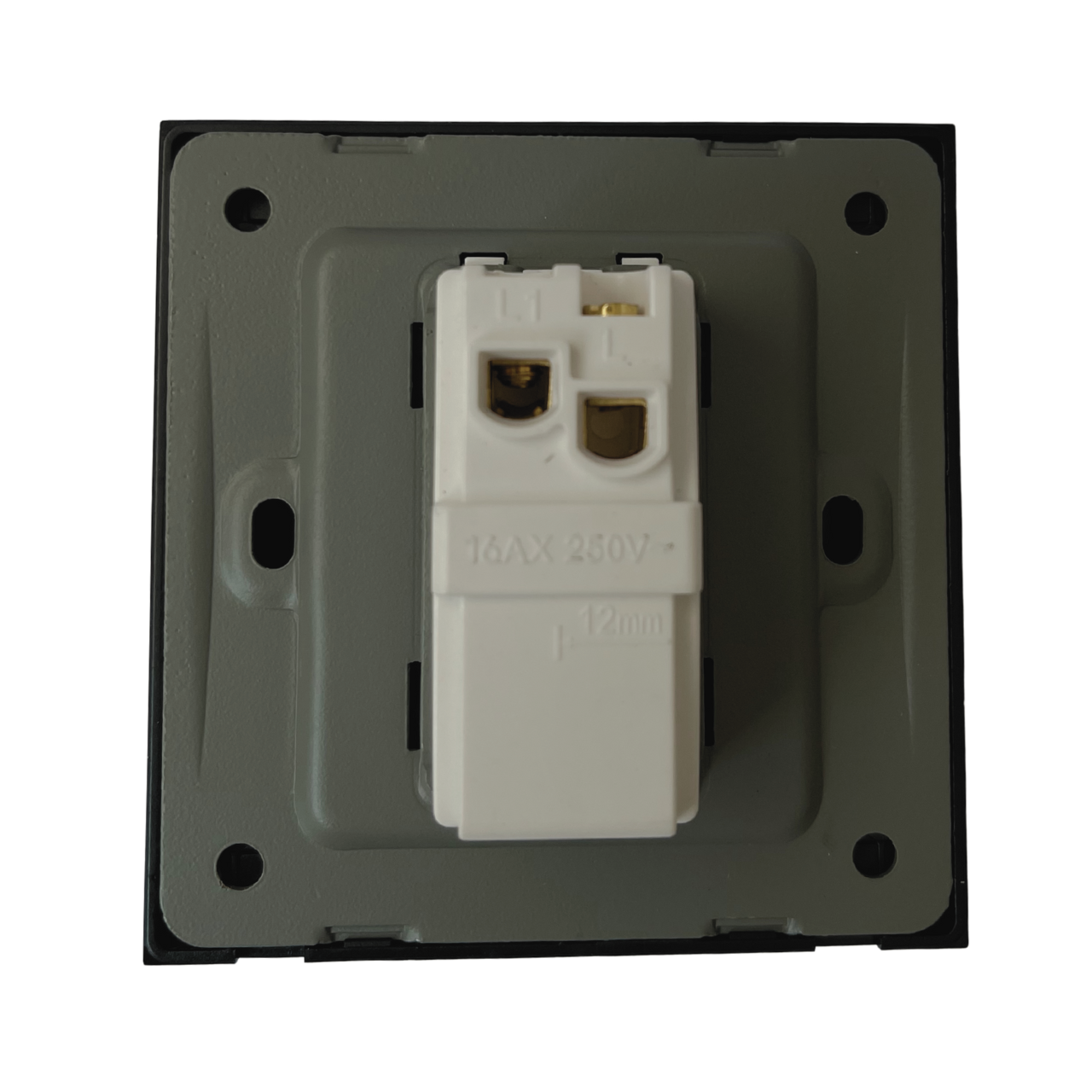 Вимикач 1 клавішний MERALLI INOX із нержавіючої сталі безрамковий (SWVK1K001) - фото 8