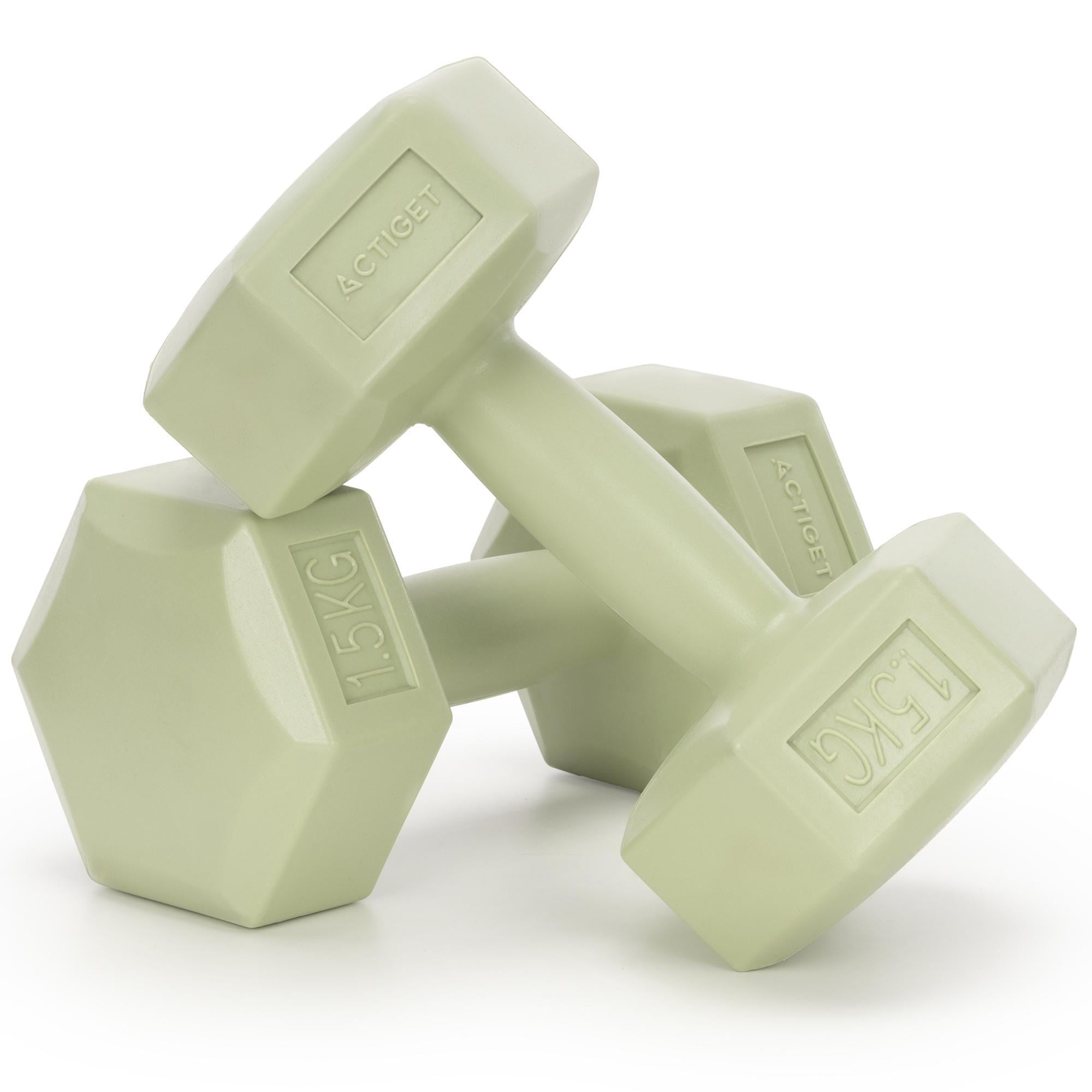 Гантели Actiget Hex ACT0157 2 шт. 1,5 кг Green
