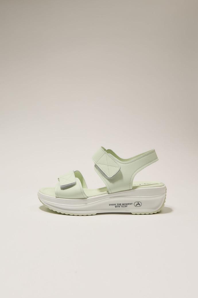 Сандалии женские ALLSY на платформе р. 36 Зеленый (195300)