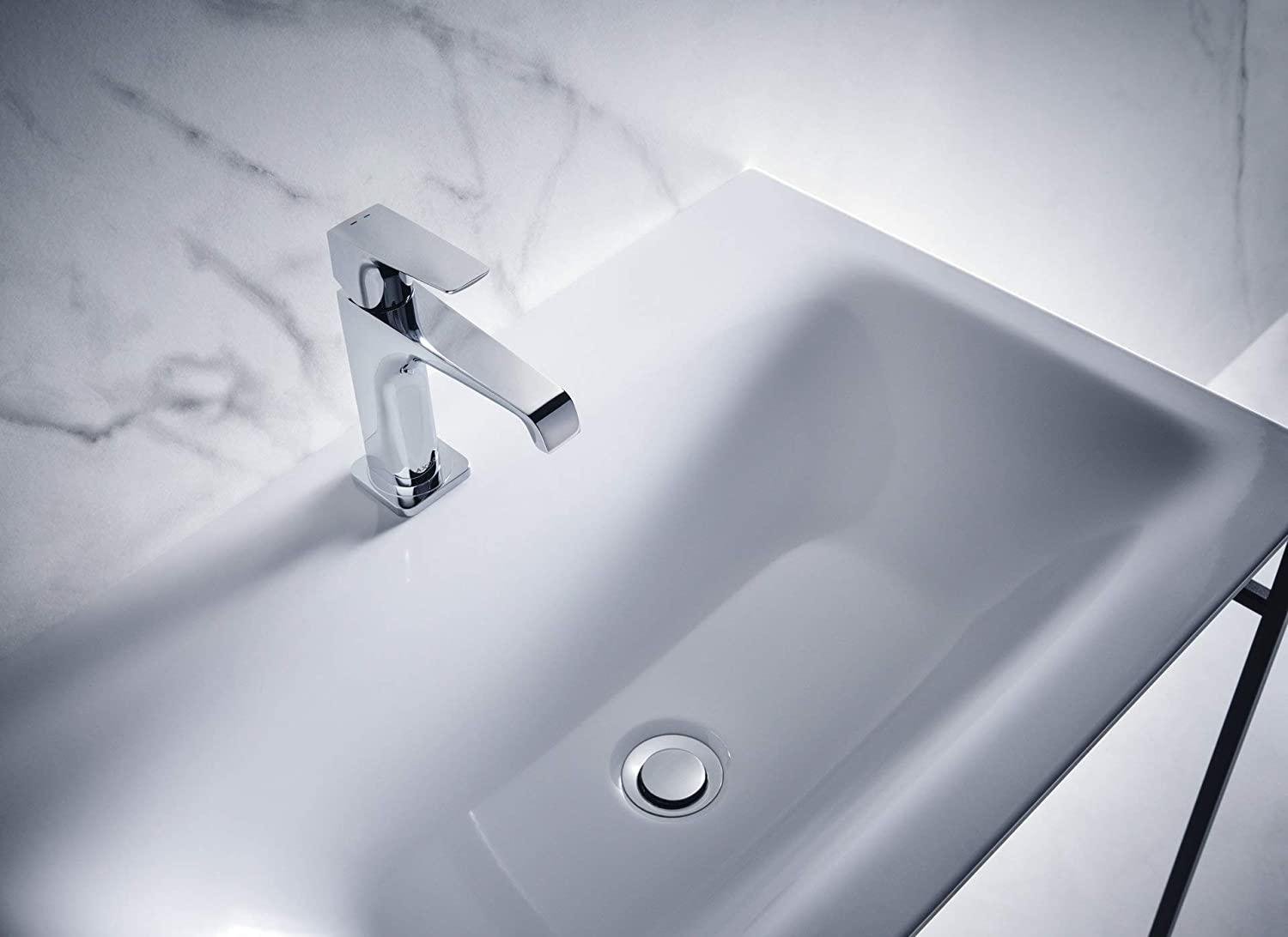 Смеситель для умывальника Hansgrohe AXOR Citterio E 36110000 однорычажный Хром (124259) - фото 3 Смеситель для умывальника Hansgrohe AXOR Citterio E 36110000 однорычажный Хром (124259) - фото 3