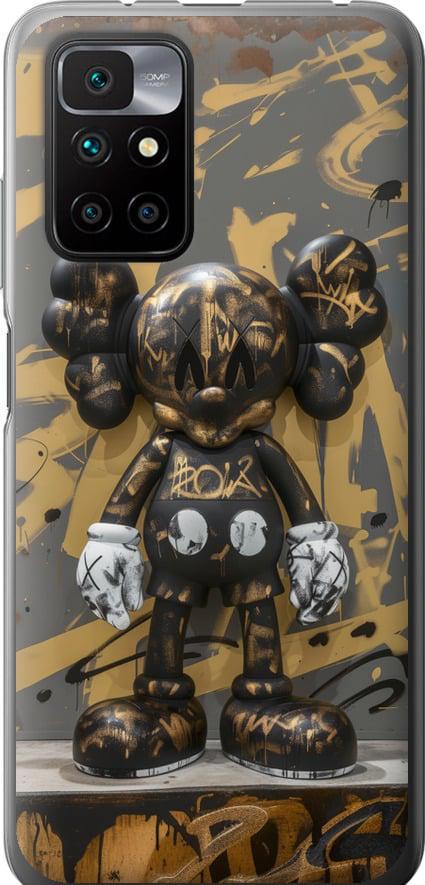 Чехол на Xiaomi Redmi 10 Bronze kaws (6097u-2488-42517)