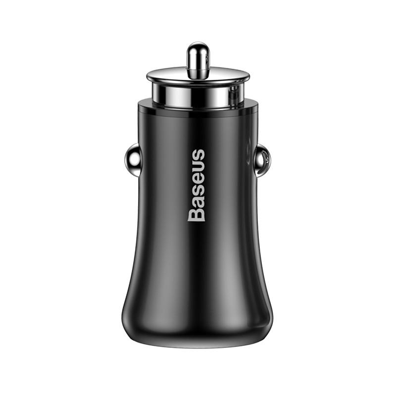 Автомобільний зарядний пристрій BASEUS Gentleman 2USB 4,8 A - фото 4