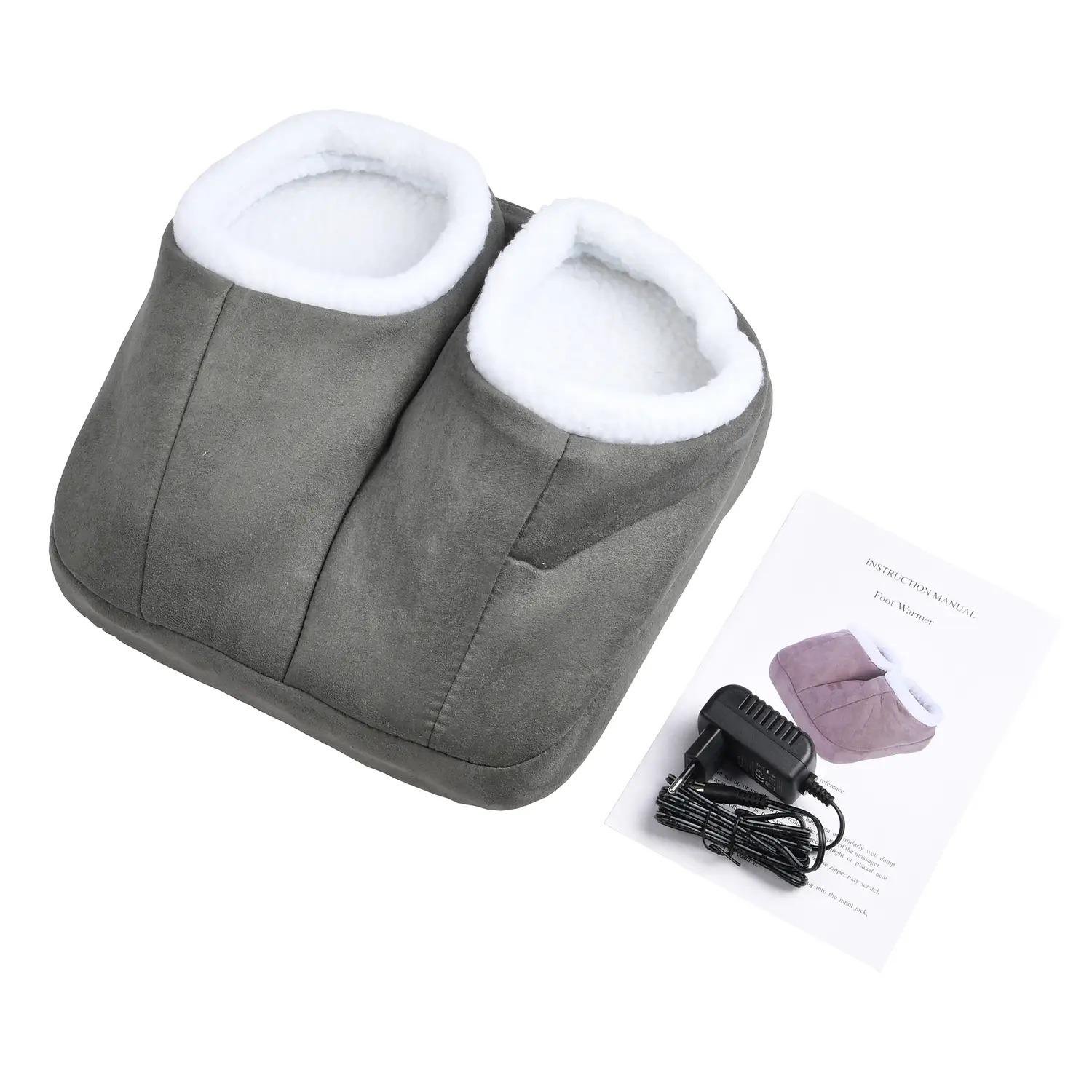 Электрогрелка для ног Foot Warmer с вибромассажем 220 В (1010409-Gray)