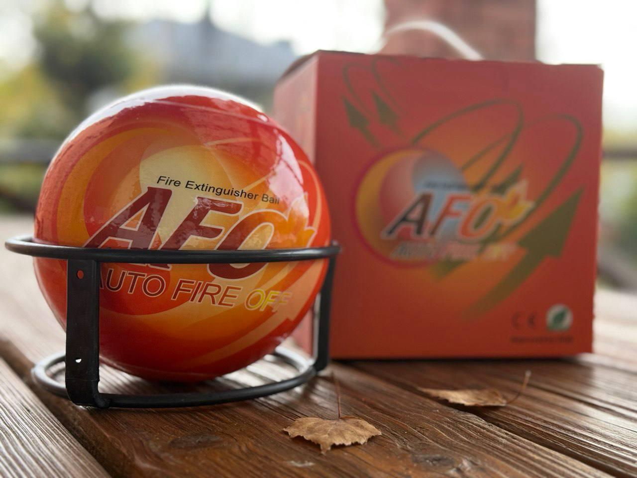 Огнетушитель порошковый для бытовых условий AFO Fire Ball 1,3 кг - фото 3 Огнетушитель порошковый для бытовых условий AFO Fire Ball 1,3 кг - фото 3