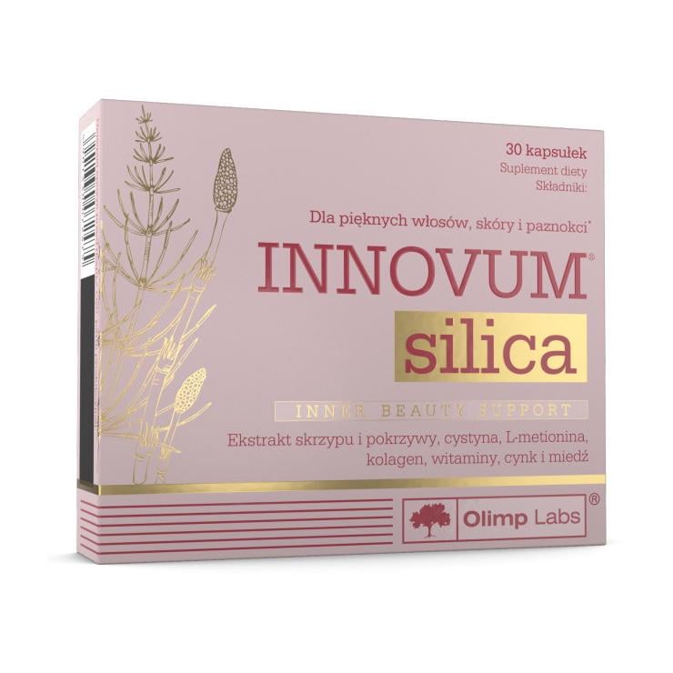 Витамины для волос кожи и ногтей с хвощом полевым OLIMP Innovum Silica 30 капс.