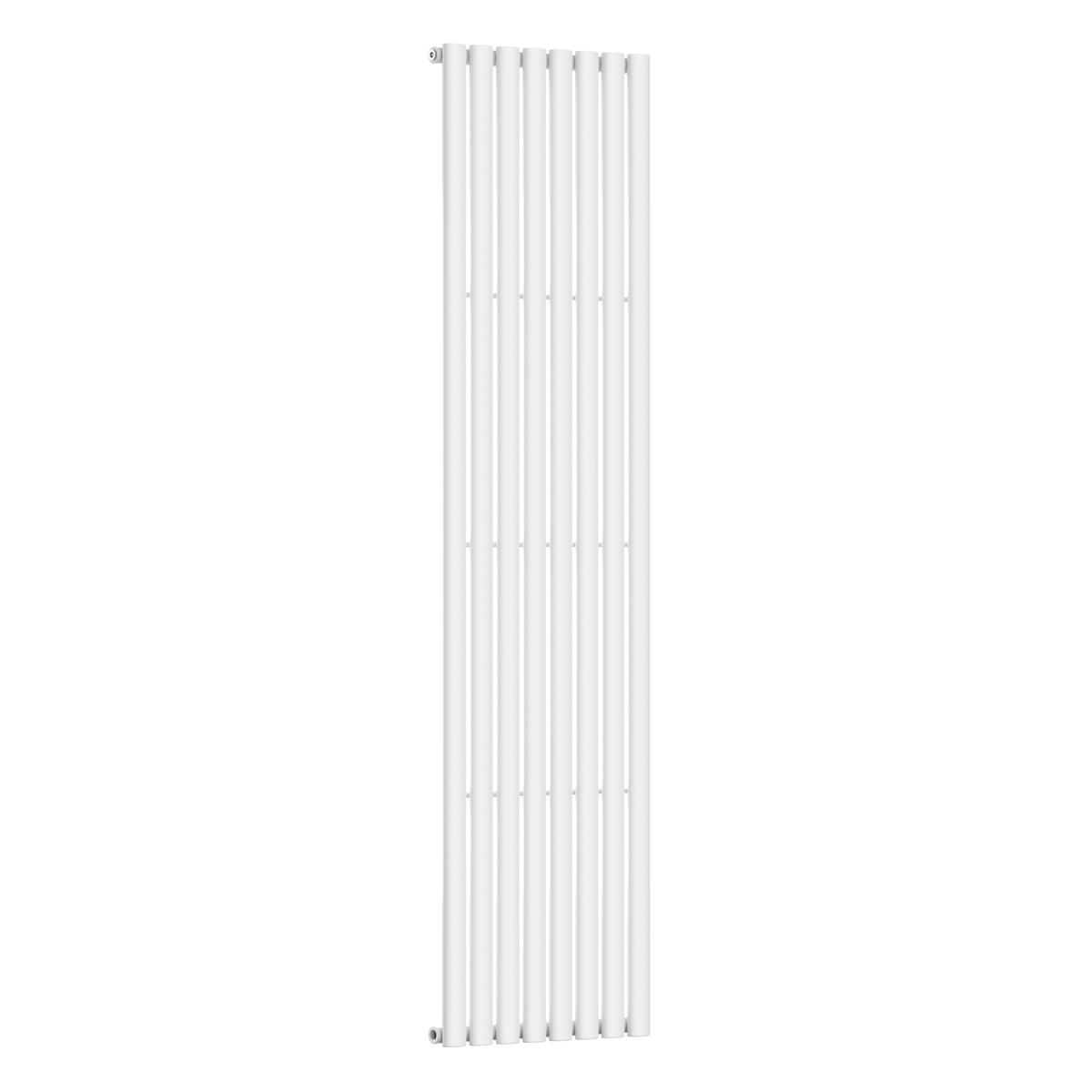 Вертикальний радіатор NAVIN Ellipse 480х1800-8 мм anticor Білий (S02-145032-4818) - фото 2