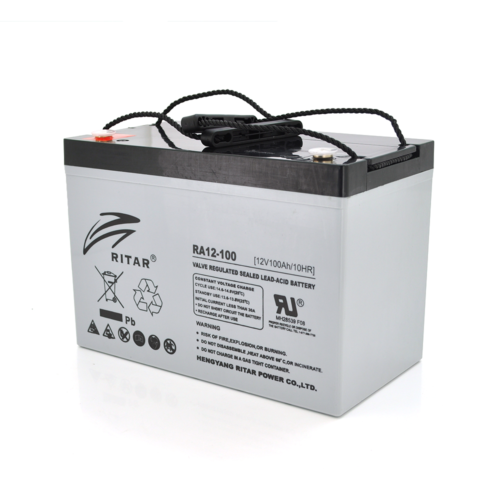 Аккумулятор свинцово-кислотный Ritar RA12-100S AGM 12V 100 Ah для ИБП (16282)