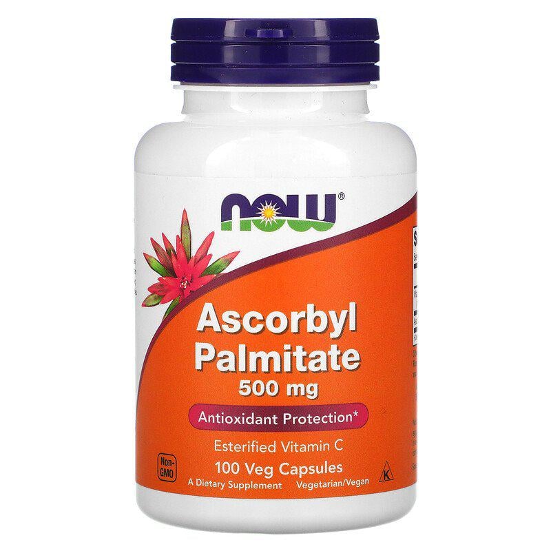 Витамин C NOW Foods Ascorbyl Palmitate 500 мг 100 Veg Caps