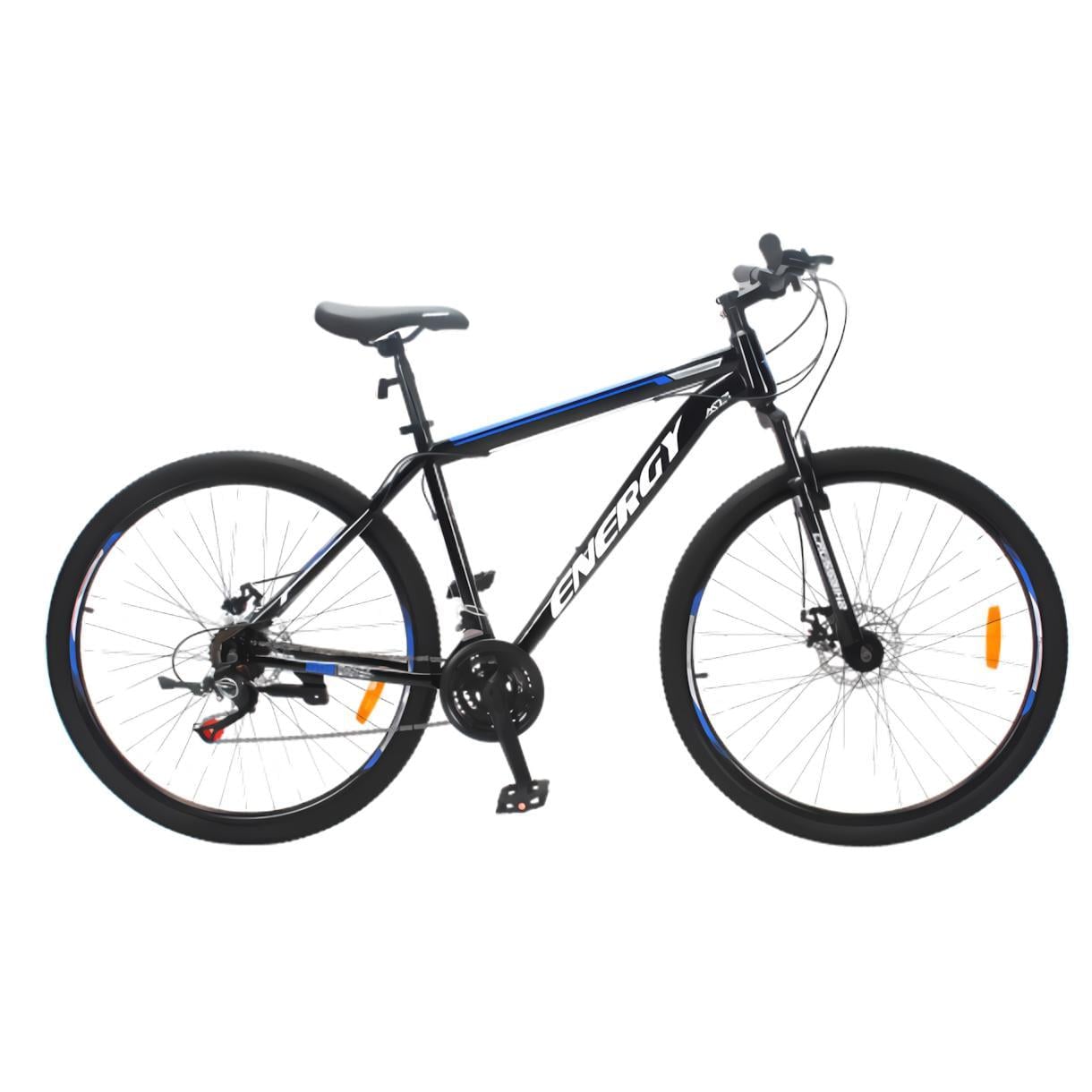 Велосипед CrossBike Energy 29" 19" Чорний/Синій (238)
