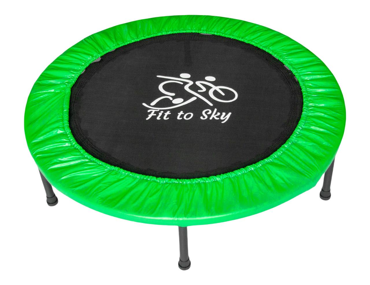 Батут кімнатний складний FitToSky 102 см Зелений - фото 3 Батут кімнатний складний FitToSky 102 см Зелений - фото 3