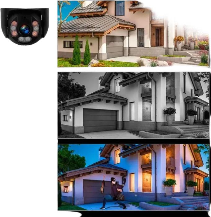 Система видеонаблюдения Full HD 1080P Dvr kit 4 ch (234573899_5310) - фото 11