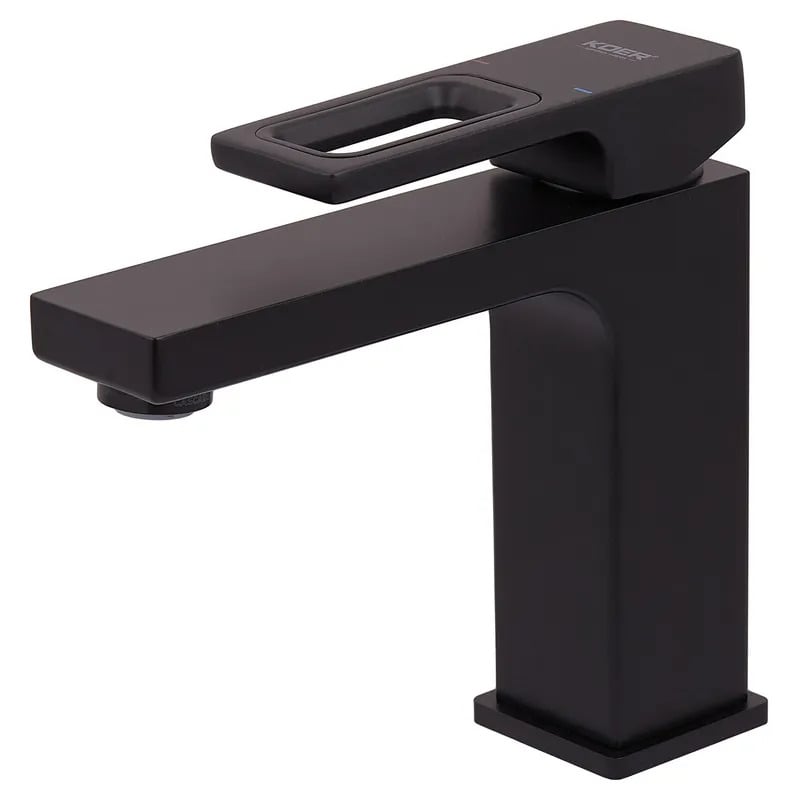 Змішувач для умивальника KOER KB-10009-05 Чорний (KR3499)