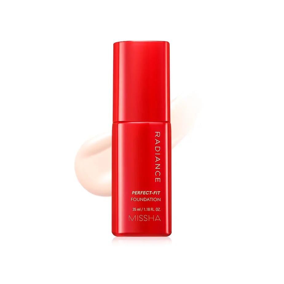 Тональная основа для лица устойчива Missha Radiance Perfect-Fit Foundation SPF 30 PA++ №21P Pair 35 мл (2740614829)