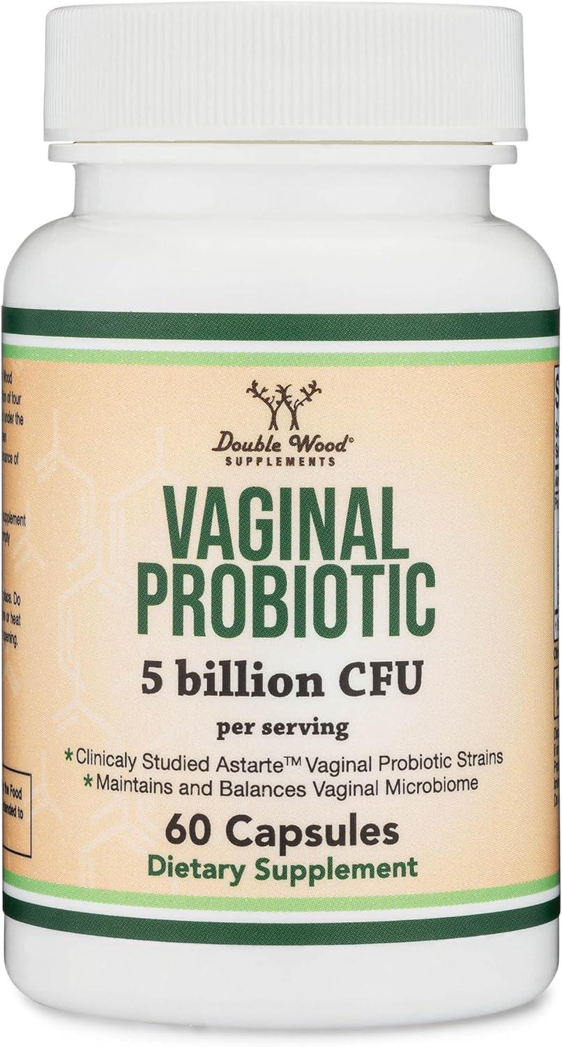 Пробіотик для жінок Double Wood Vaginal Probiotic 5 Billion CFU вагінальний 60 капс. Пробіотик для жінок Double Wood Vaginal Probiotic 5 Billion CFU вагінальний 60 капс.