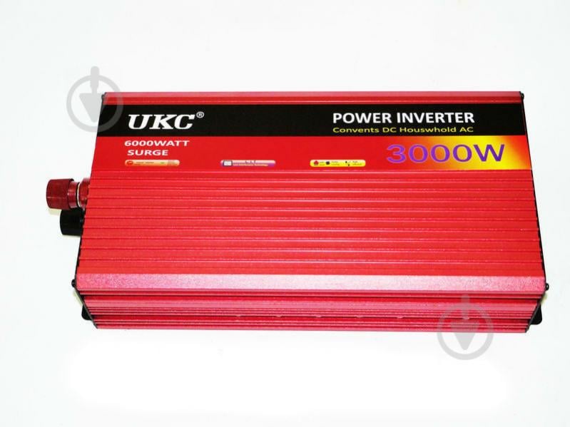 Инвертор автомобильный UKC 24V-220V AR 3000W c функцией плавного пуска