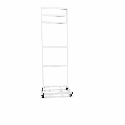 Стійка з металу для інвертора та акумуляторів на колесах Білий (32084668)