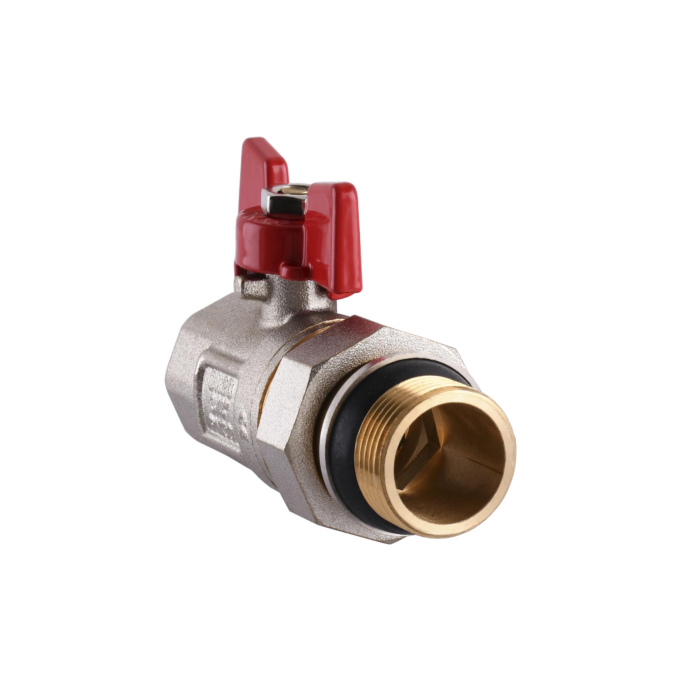 Кран шаровой прямой с американкой WaterValve Q003 NV-V343 3/4" ЗB (GSR-000010227) - фото 3