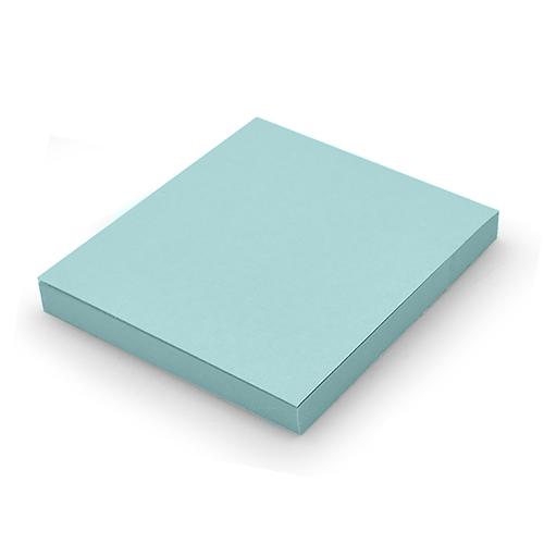 Папір для нотаток Stenson 76х76 мм 100 листів Light Blue (ST00225)