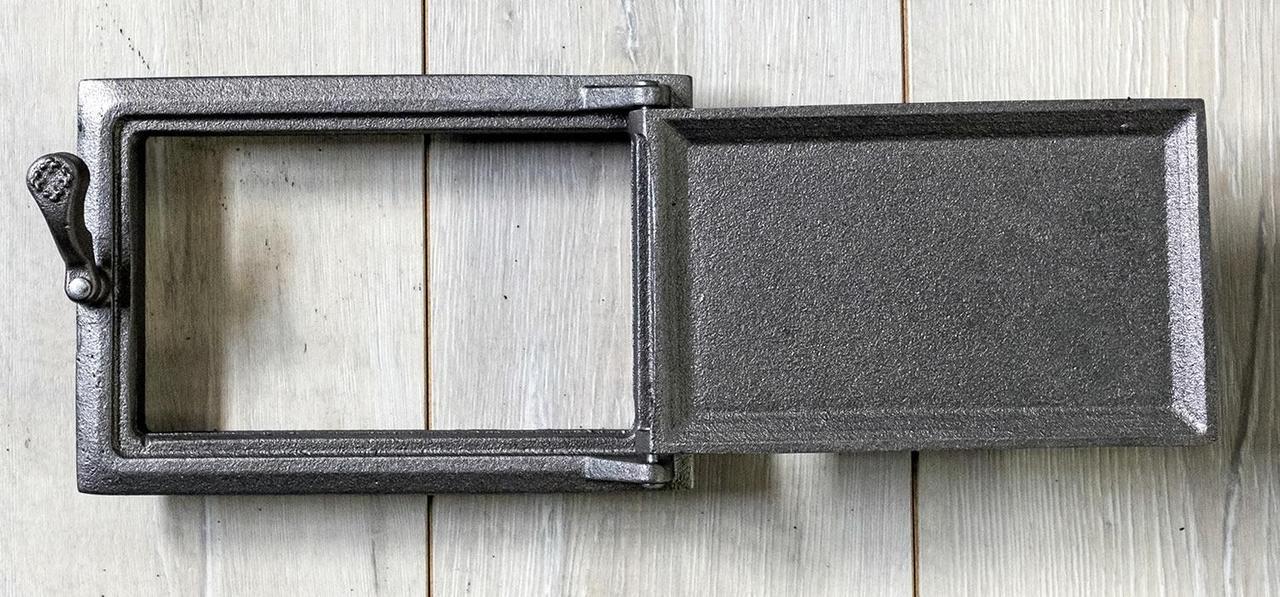 Дверца каминная поддувная чугунная KHLP Орел 160х240 мм с узором - фото 2 Дверца каминная поддувная чугунная KHLP Орел 160х240 мм с узором - фото 2