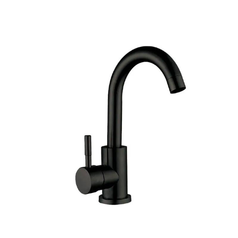 Смеситель для умывальника Champion SUS-011-B Black нержавеющая сталь SUS304 черный (CH0346) Смеситель для умывальника Champion SUS-011-B Black нержавеющая сталь SUS304 черный (CH0346)